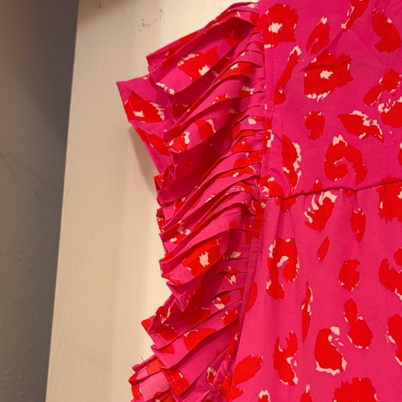 Pink Ruffle Dress - Picture 4 of 7